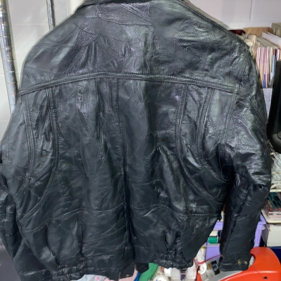 Italian Stone Genuine Leather Jacket - Picture 2 of 5